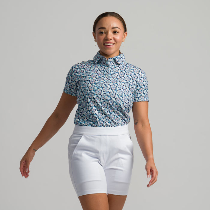 Docelli Bamboo Printed Polo