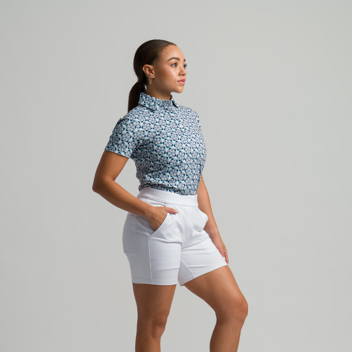 Docelli Bamboo Printed Polo
